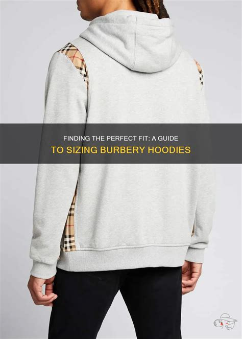 burberry hoodie sizing|Burberry hoodie women.